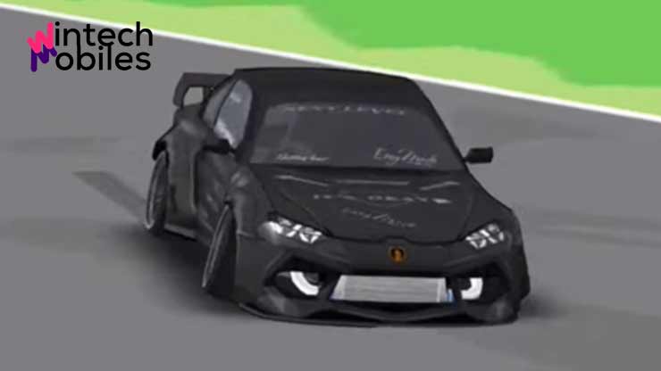 3. Lamborghini Black