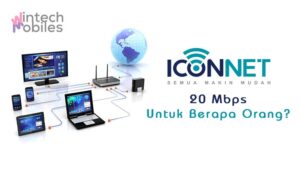 Iconnet 20 Mbps Untuk Berapa Orang