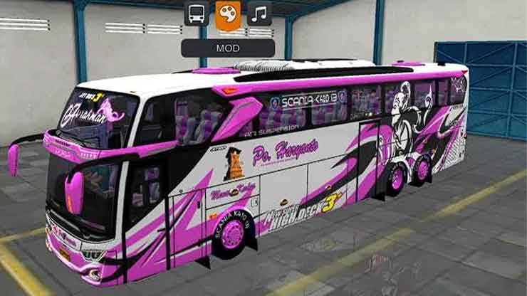 Mod Bussid PO Haryanto JB Tronton Scania
