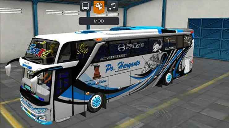 Mod Bussid PO Haryanto JB3 Non Facelift 2