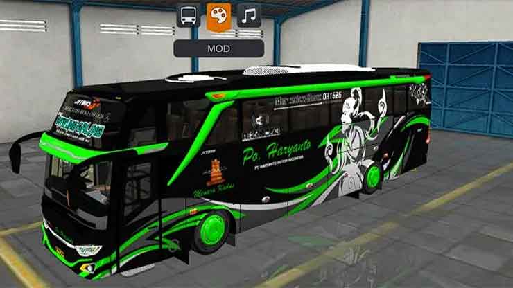 Mod Bussid PO Haryanto Jetbus 3 MHD