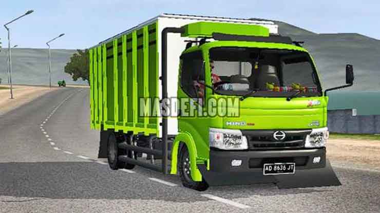 Truck Hino 300 Muatan Pasir