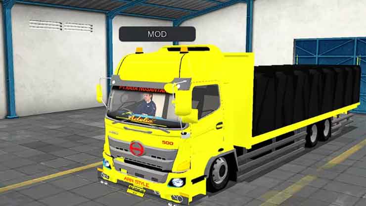 Truck Hino 500 NG Muatan Semen
