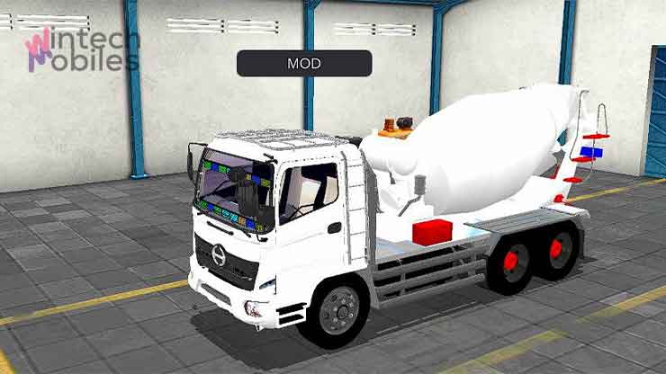 Truck Hino Molen Mixer