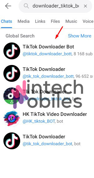 bot downloader sound tiktok