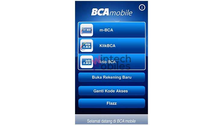 Buka Aplikasi M Banking BCA