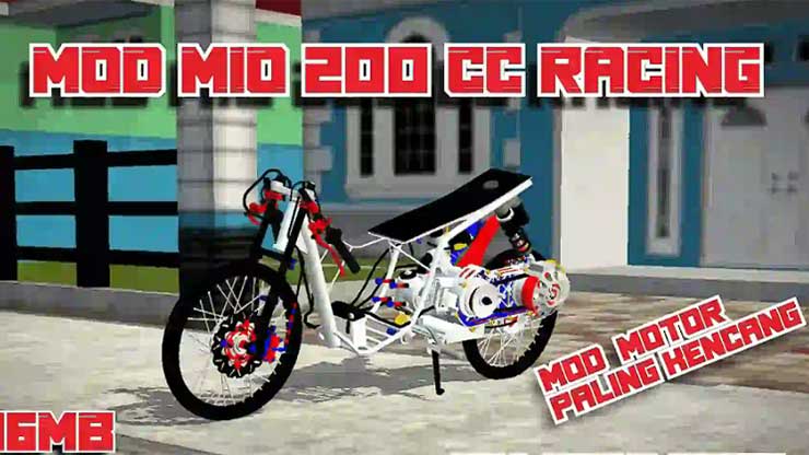 Link Download Mod Bussid Motor Drag Mio 200cc Thailand Style