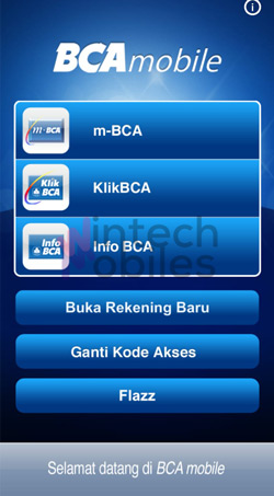 Login M Banking BCA