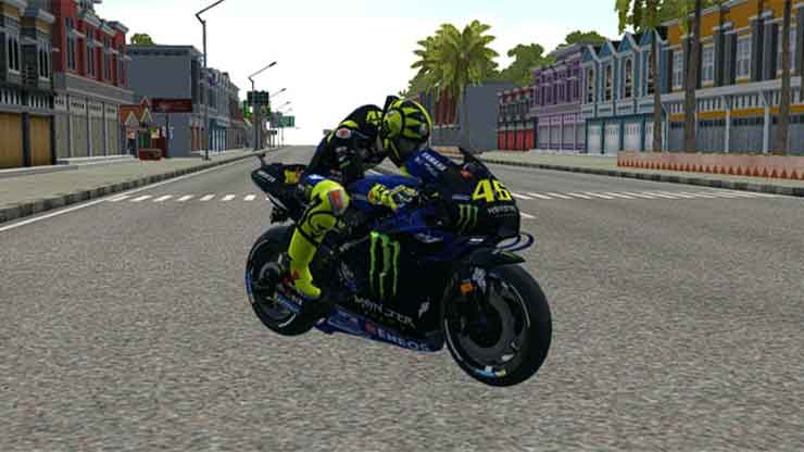 Motor Sport Yamaha YZR Valtentino Rossi